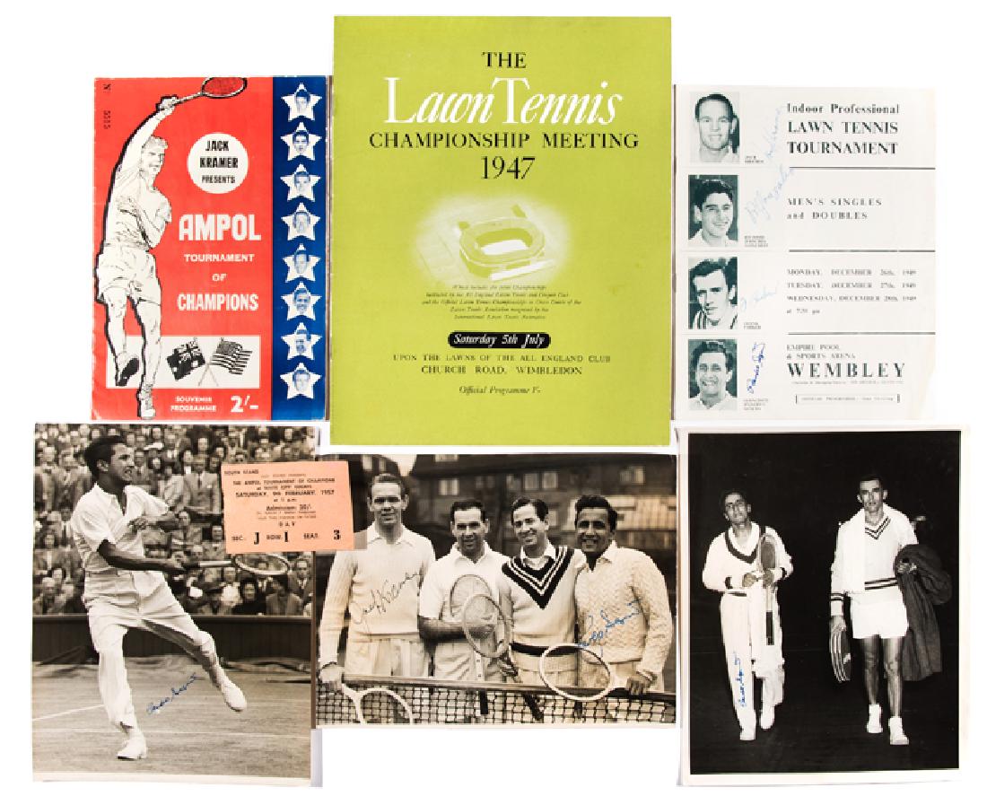 An interesting collection relating to 1947 Wimbledon (1 of 1)