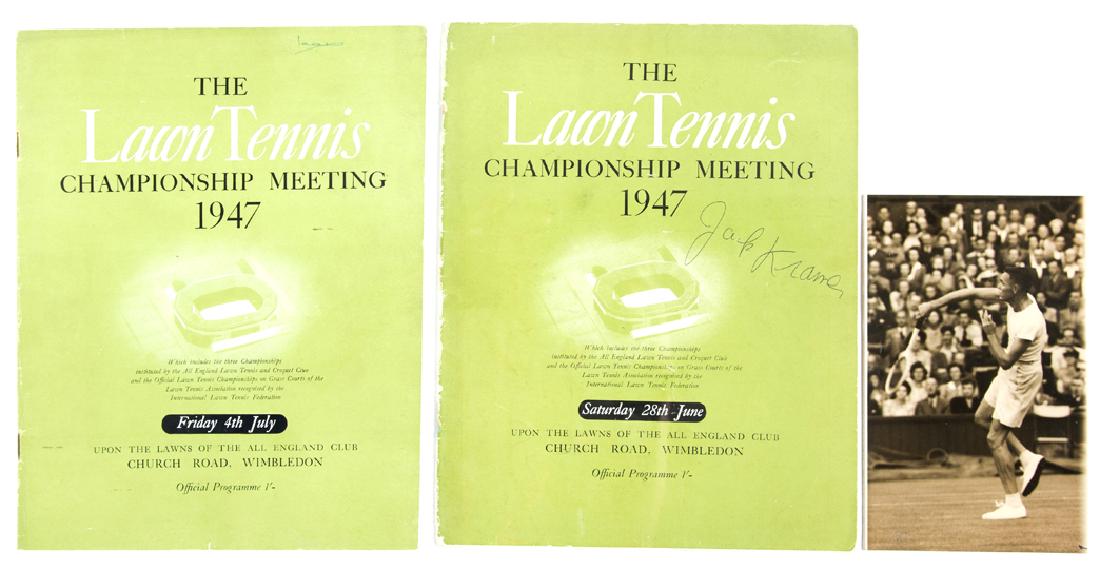 Wimbledon Lawn Tennis Championships programme for the (1 of 1)
