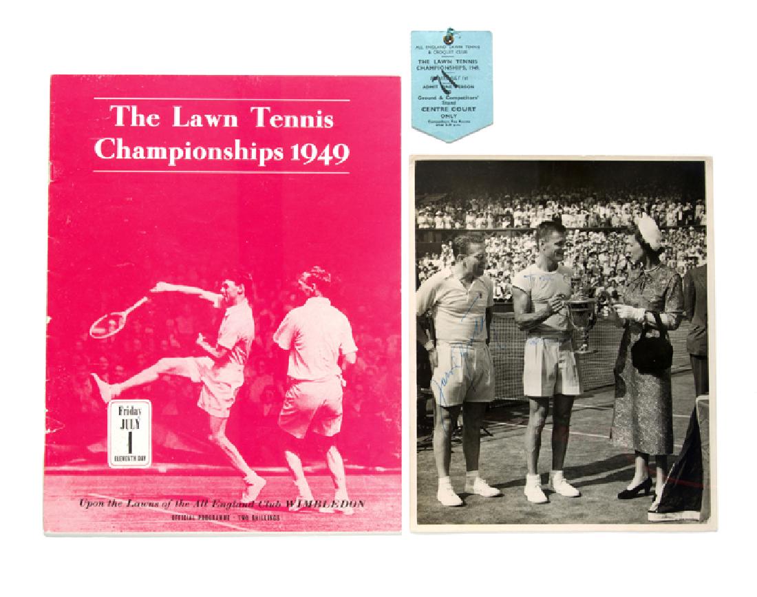 Wimbledon Lawn Tennis Championships programme for the (1 of 1)