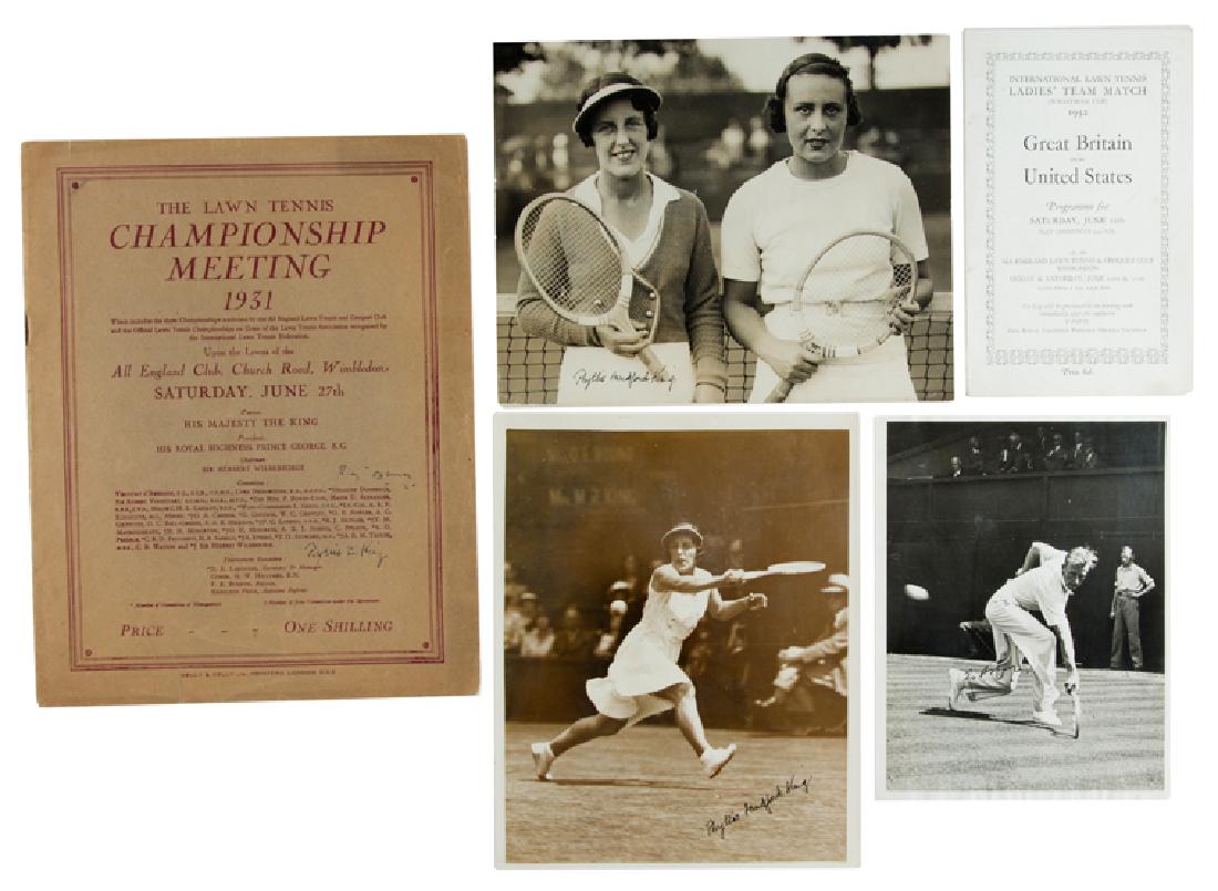 Rare Wimbledon memorabilia, comprising Wimbledon Final (1 of 1)