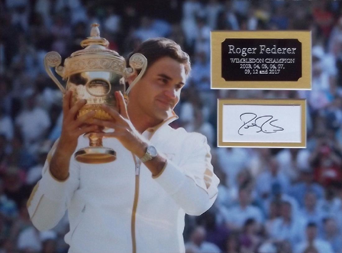 Roger Federer signed and Wimbledon Champion (1 of 1)