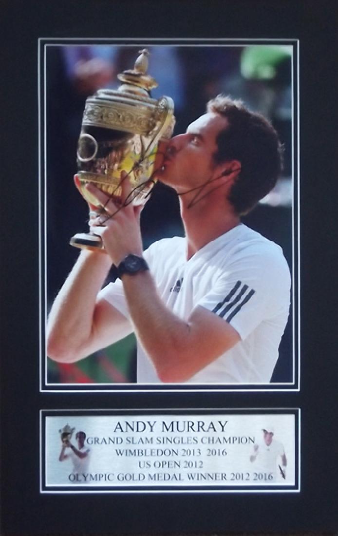 Andy Murray signed Wimbledon Champion photographic (1 of 1)