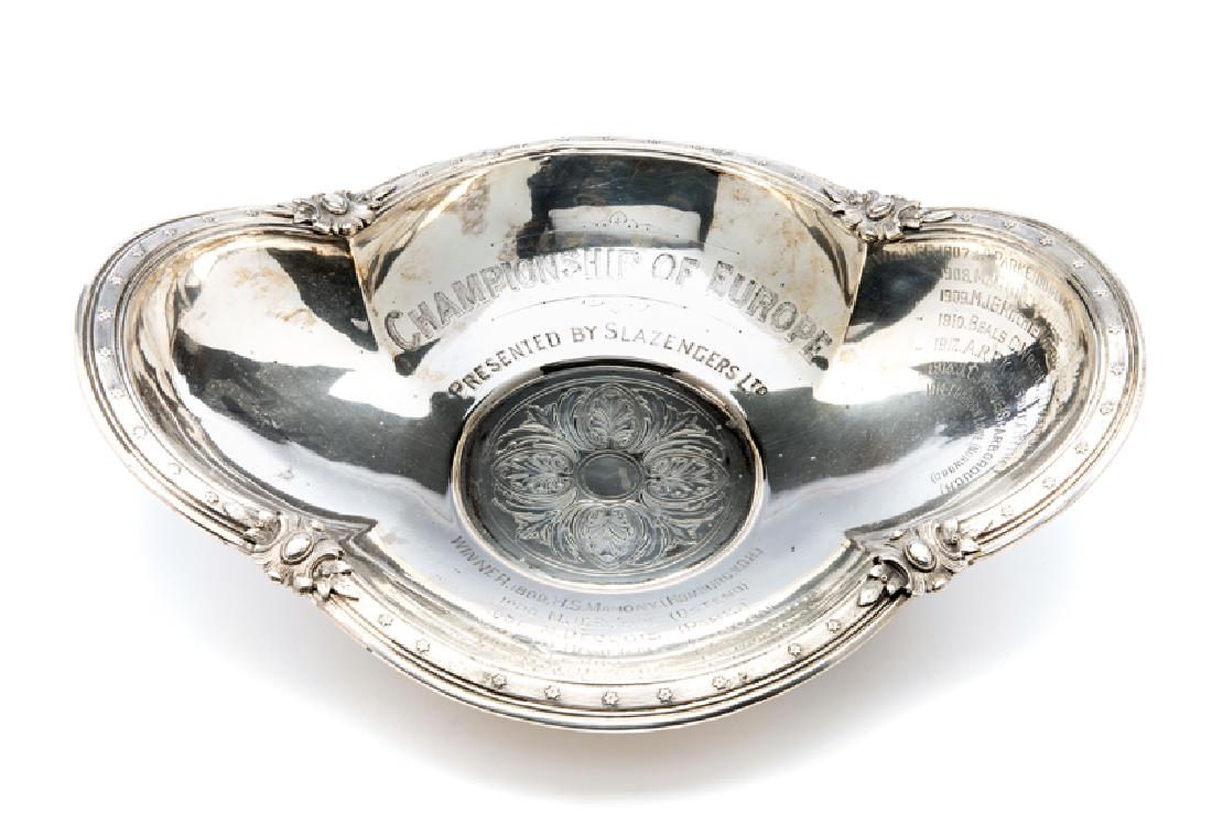 A large and important silver tennis trophy for the (1 of 1)