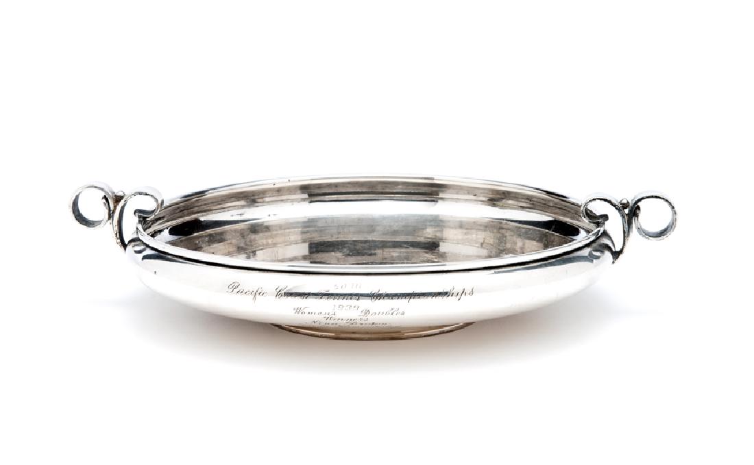 The trophy for the women's doubles at the 50th Pacific (1 of 1)