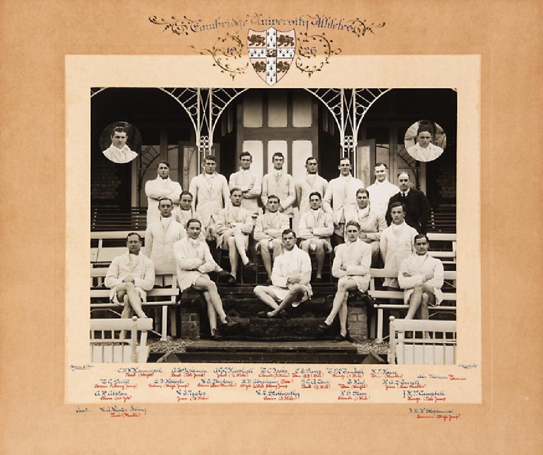 A period photograph of Cambridge University Athletics (1 of 1)