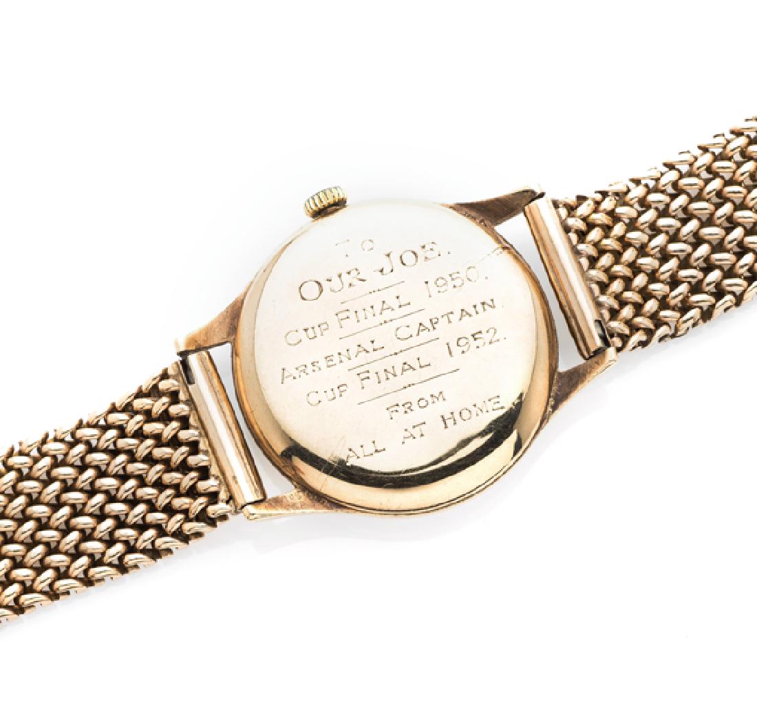 9ct. gold Omega gentlemen's wristwatch presented to the (1 of 1)