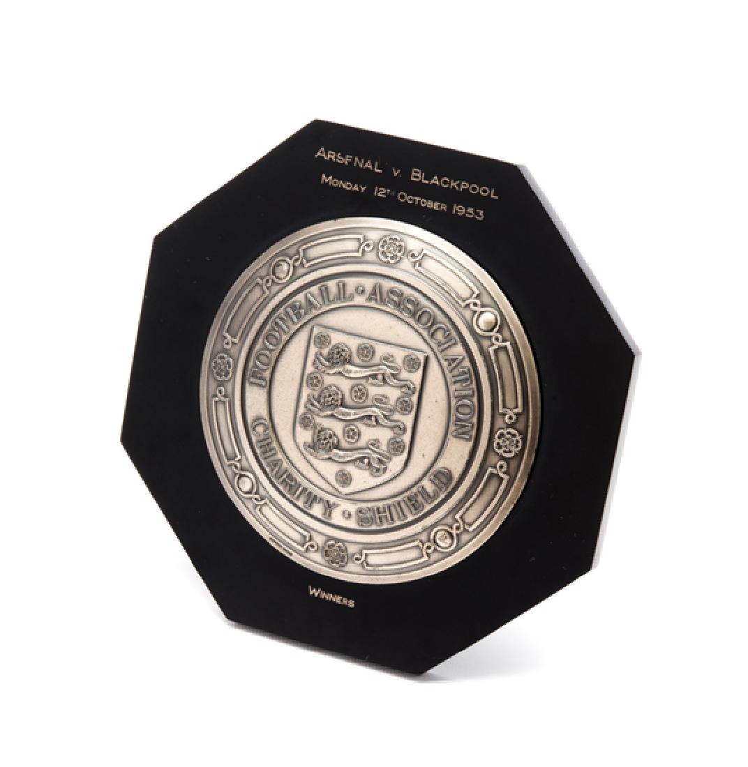 Joe Mercer Arsenal FC silver miniature replica of the (1 of 1)