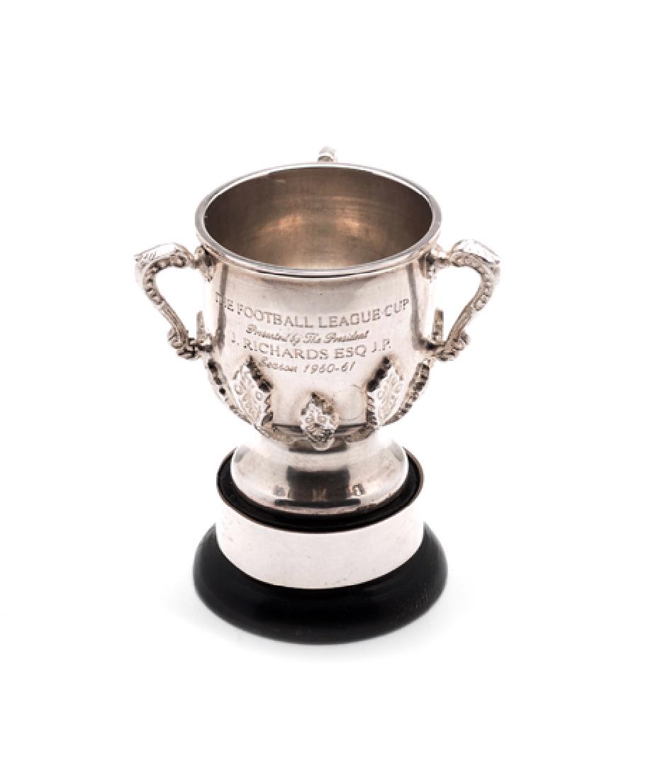 A silver-plated miniature replica of the Football (1 of 1)