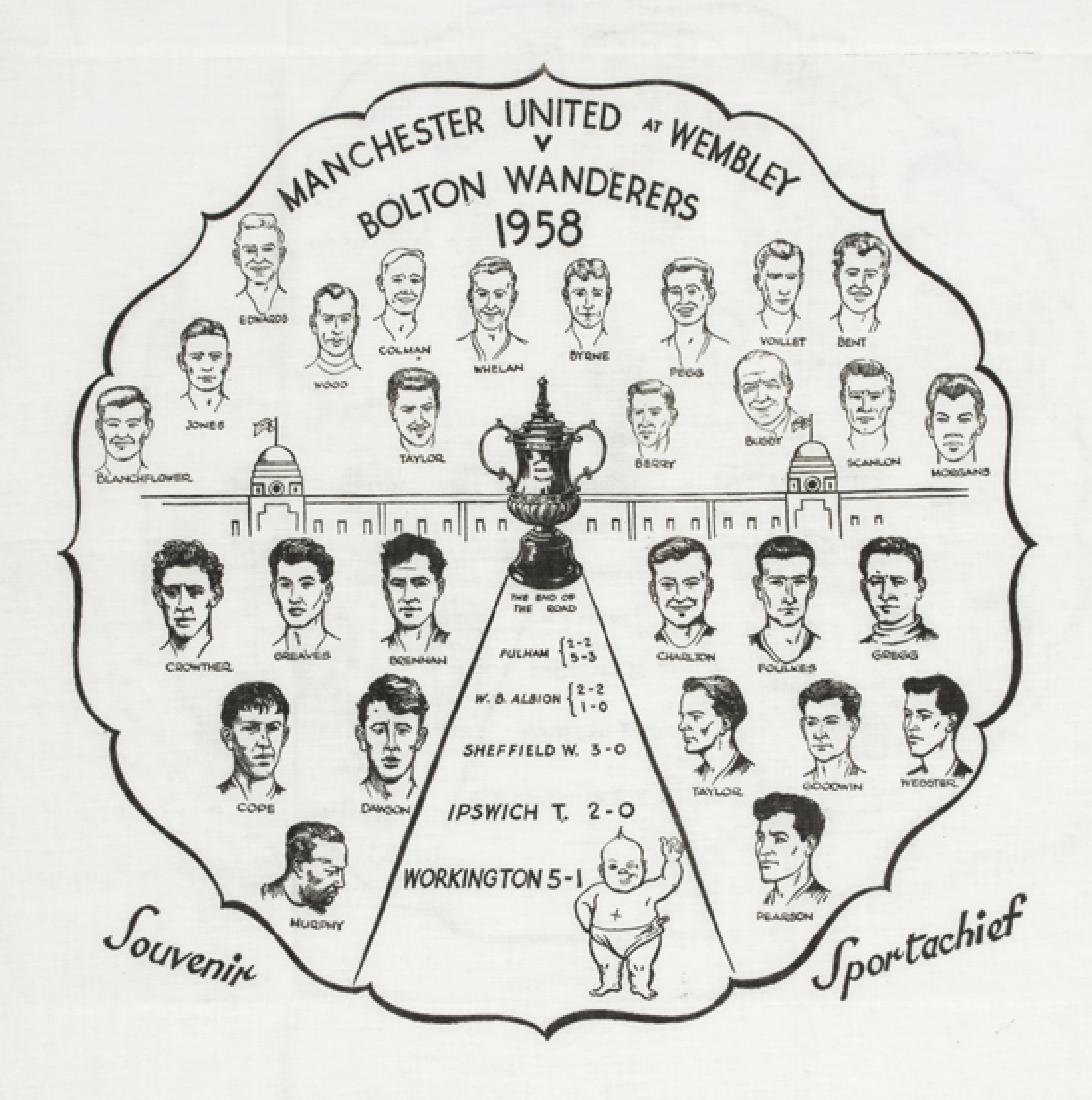 A Manchester United v Bolton Wanderers 1958 F.A, Cup (1 of 1)