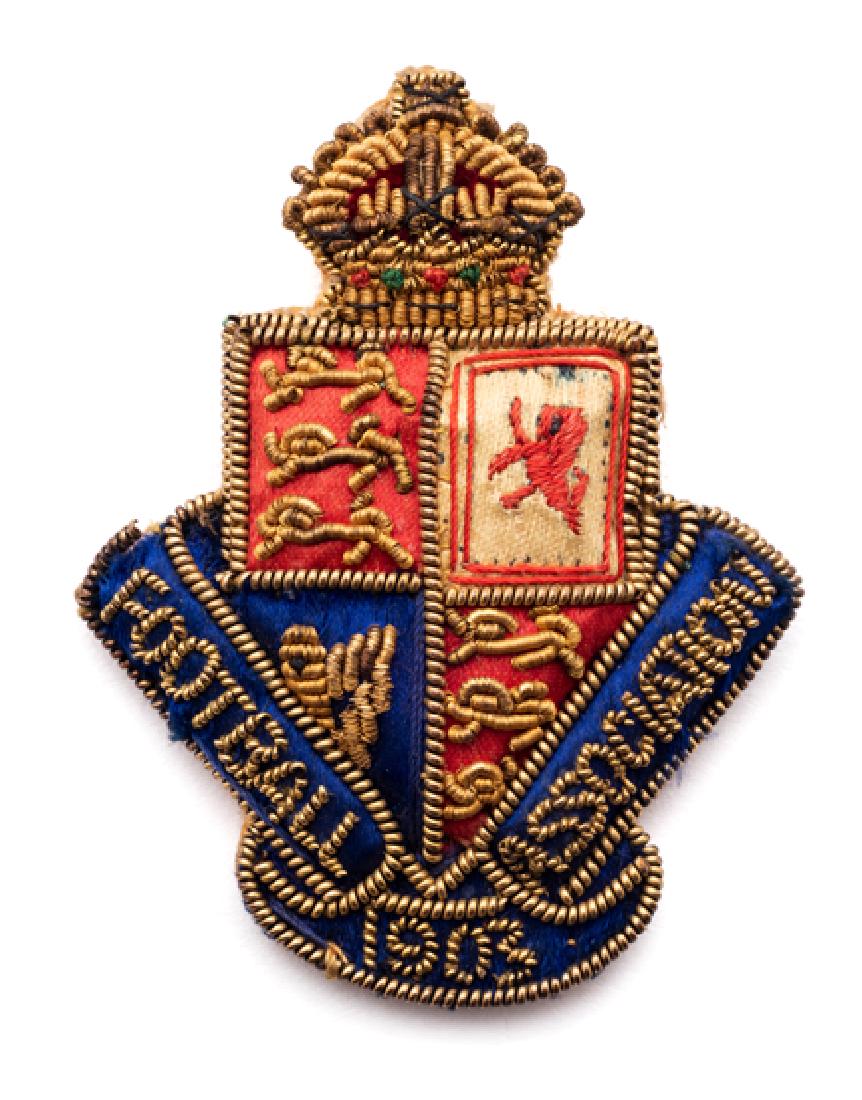 Football Association badge issued to Councillor William (1 of 1)