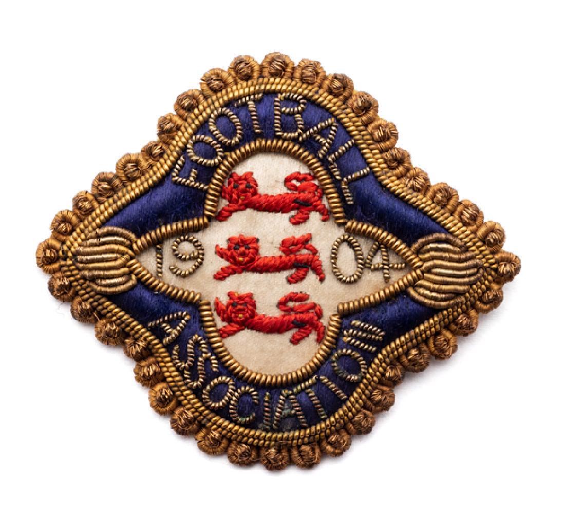 Football Association badge issued to Councillor William (1 of 1)