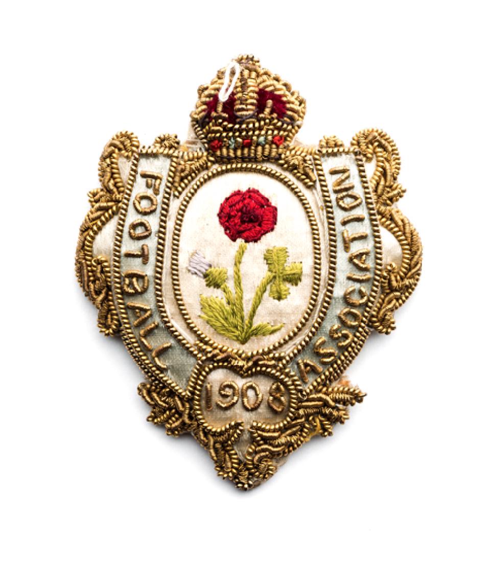 Football Association badge issued to Councillor William (1 of 1)