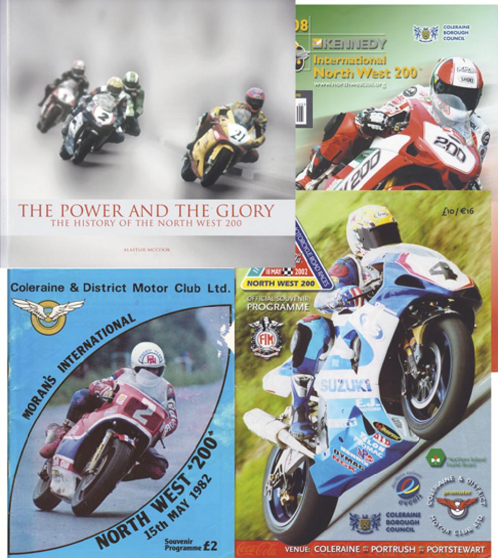 North West 200 rider-signed race history, 'The Power (1 of 1)