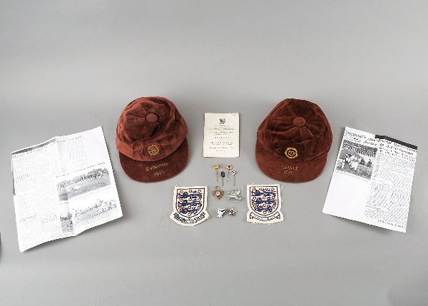 An England v Norway amateur international cap 1953,