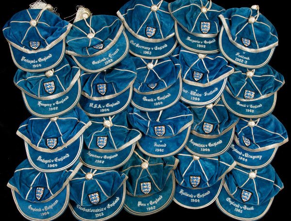 A blue England v Portugal international cap, inscr