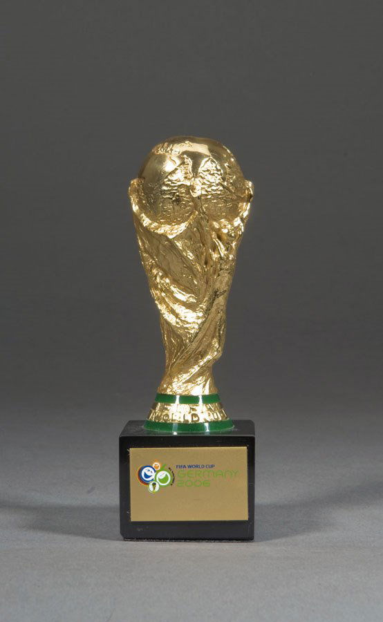 471 A miniature replica of the FIFA World Cup trophy,