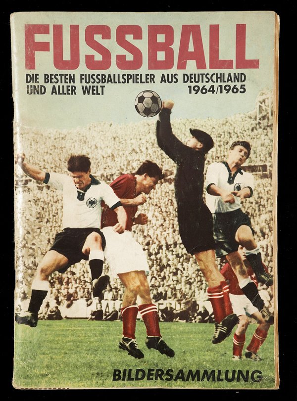 A group of five German Bundesliga sticker albums,