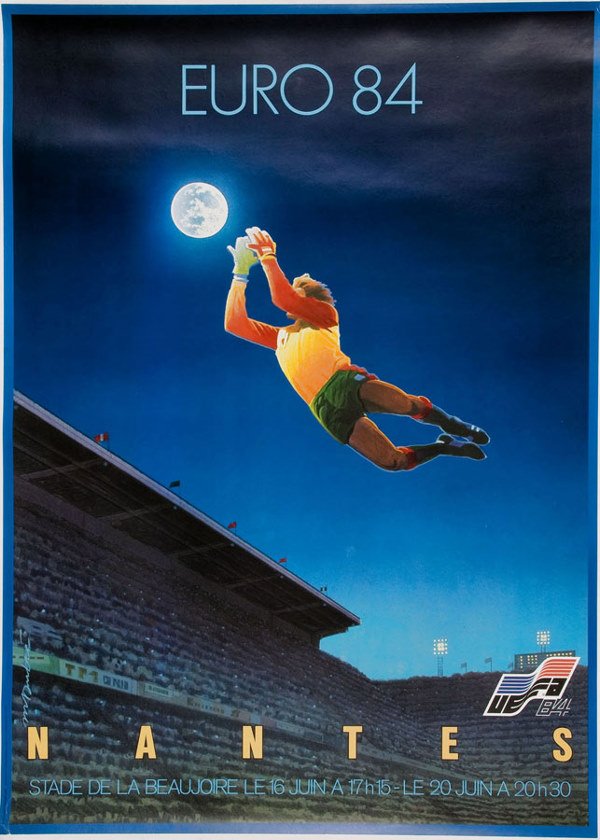 Four Euro '84 official posters, comprising posters - 2