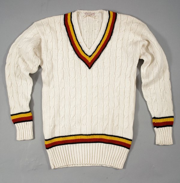 A group of three Ken Barrington sweaters, a long-s