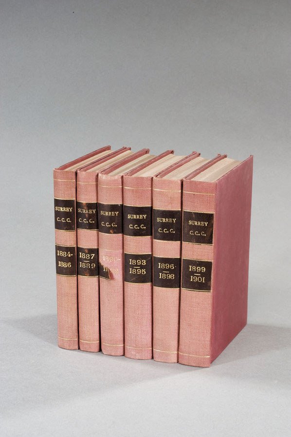 The Surrey CCC Yearbooks Collection 1884 to 1949 i