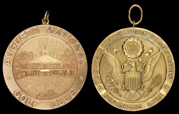 Craig Wood's 1941 U.S.G.A. Open Championship gold 