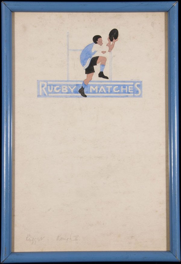 Bip Pares (born 1904) RUGGER - ROUGH II (LONDON T