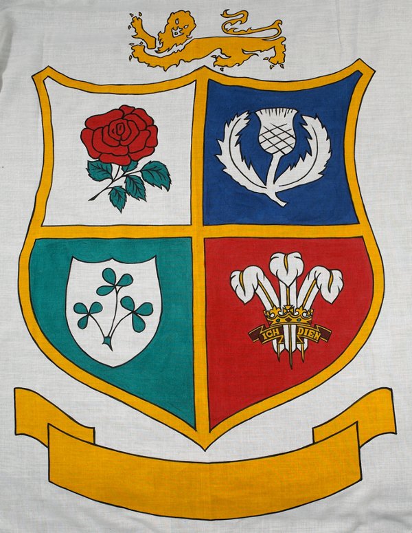 A 1997 British & Irish Lions tour flag, large and