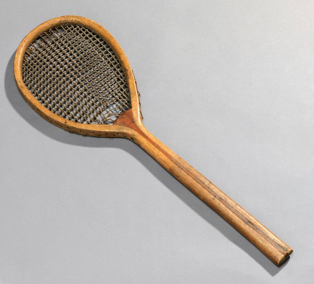 371 An early 19th century real tennis racquet, maker u Nov 07, 2011