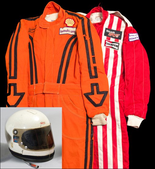 Valentino Musetti 1970s race-worn Bell helmet, two (1 of 2)