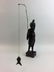 Hand Carved Chinese Fisherman - 2