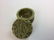Carved Soapstone Leaf Design Trinket Box - 3