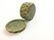 Carved Soapstone Leaf Design Trinket Box - 4