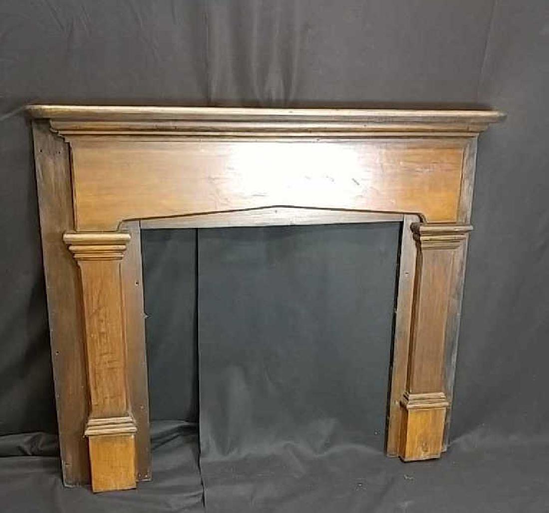 Antique Fireplace Mantle (1 of 2)