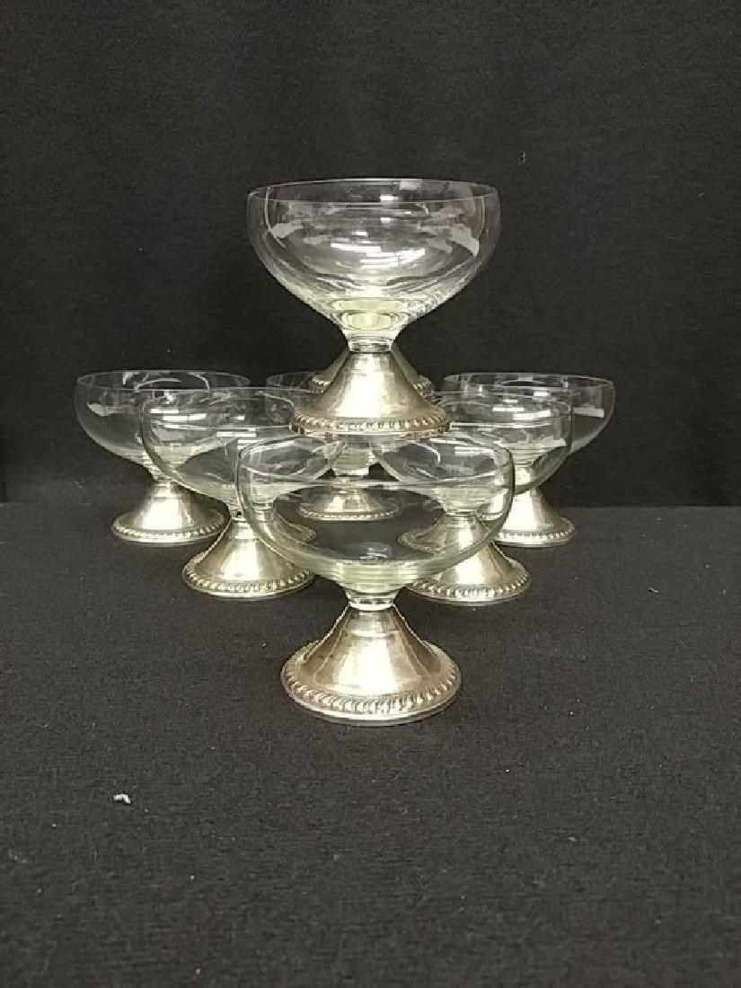 Sterling Silver Base Sherberts: Weighted Sterling Bases