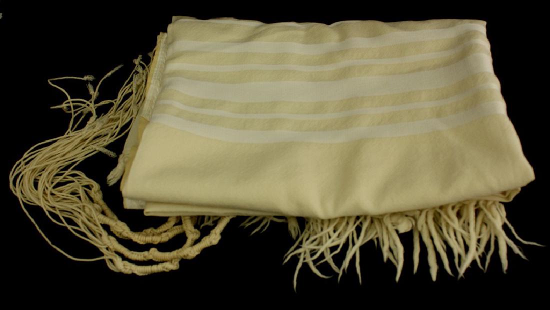 The Holy Prayer Shawl of the Eldest of the Kabbalists (1 of 1)