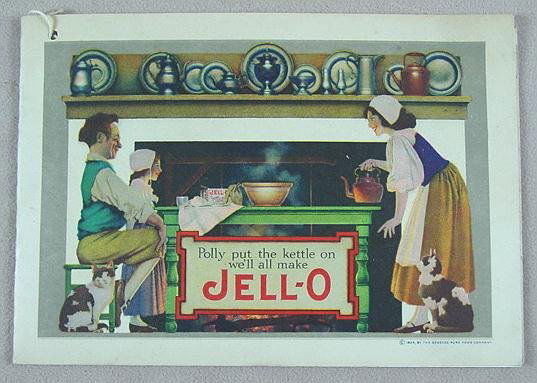 MAXFIELD PARRISH ILLUSTRATED JELL-O PHAMPLET: 1924, 18 pages., 14 full color illlustrations. Issued by genesee Pure Food Co., Leroy, NY.