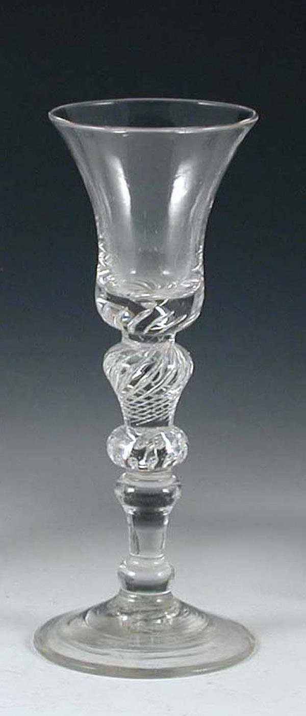 SIX GEORGIAN GLASSES