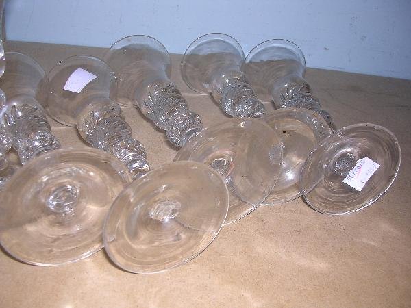 SIX GEORGIAN GLASSES - 2
