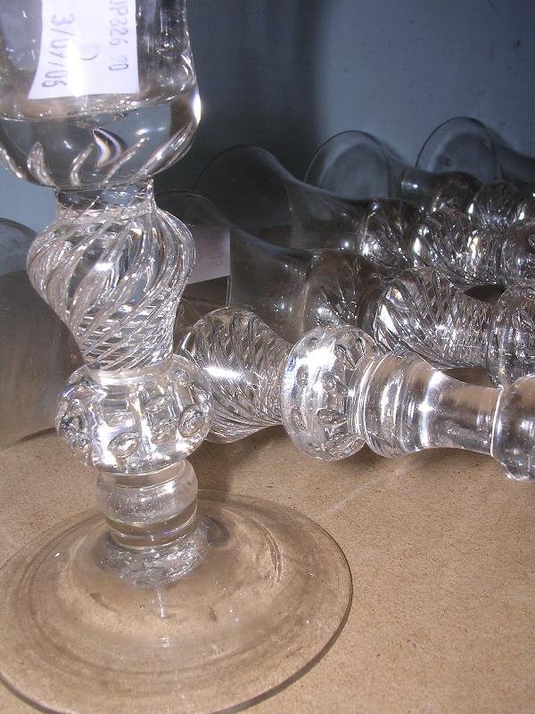 SIX GEORGIAN GLASSES - 3