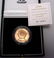 407: GOLD PROOF £2, CASED, 1996