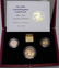 409: UK GOLD PROOF 1996, 3 COIN SET, CASED