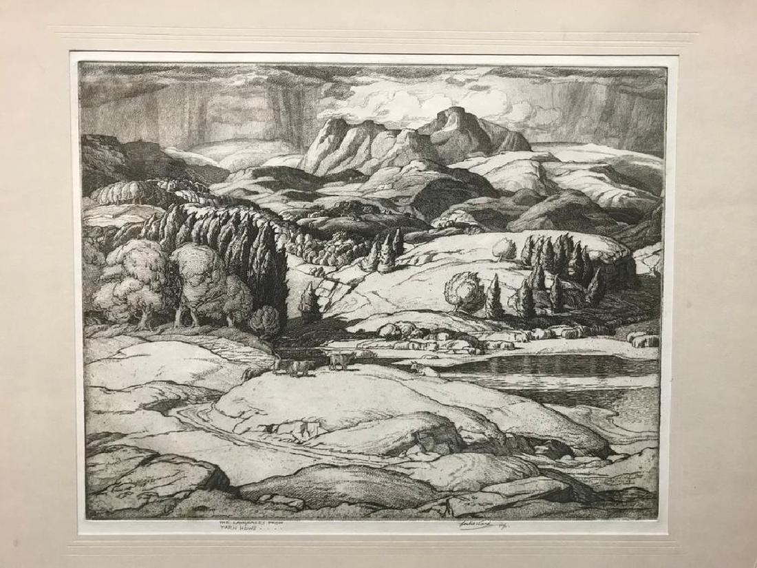 Leslie Moffat Ward (British, 1888-1978), The Langdales (1 of 4)