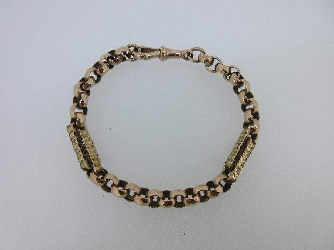 A fancy link bracelet, (1 of 3)