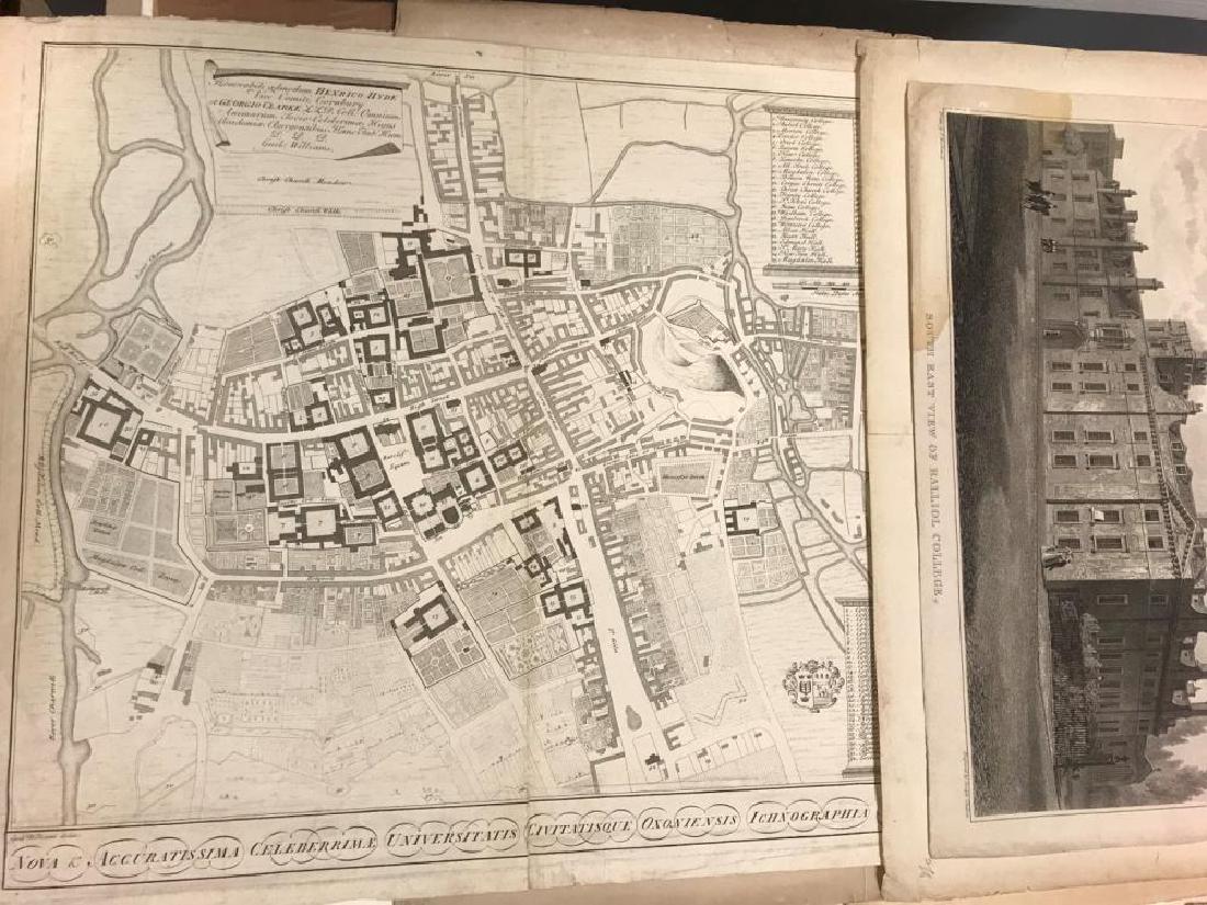 David Loggan and others, various loose Balliol College,: David Loggan and others, various loose Balliol College, Oxford engravings, 17th century and later, some staining and age wear (quantity)