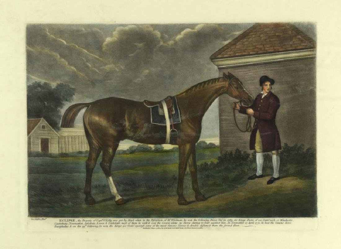 After George Stubbs, Eclipse, engraving, originally (1 of 4)