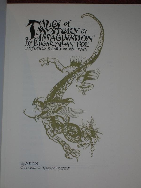 RACKHAM (ARTHUR ILLUSTRATOR) TALES OF MYSTERY AND - 5