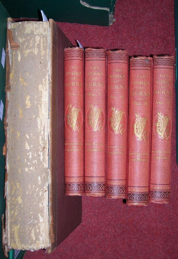 ANNANDALE (CHARLES) THE WORKS OF ROBERT BURNS, IN