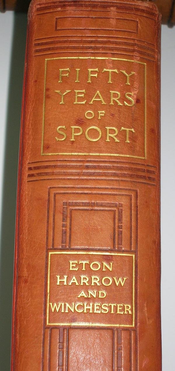 DESBOROUGH (LORD) FIFTY YEARS OF SPORT AT OXFORD, - 2