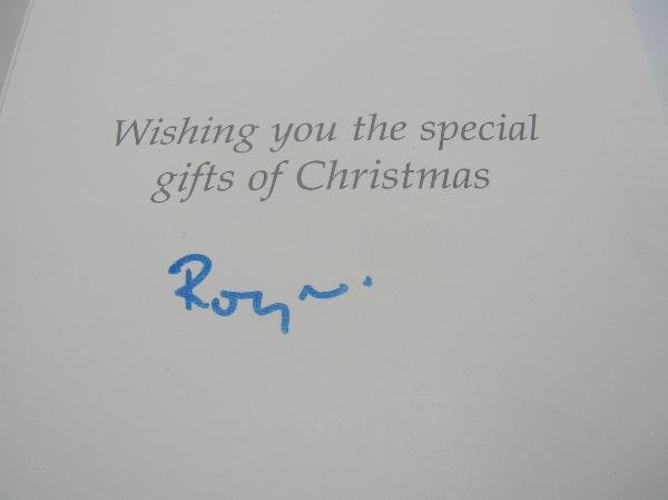 A SIGNED XMAS CARD FROM SYD BARRETT - 2