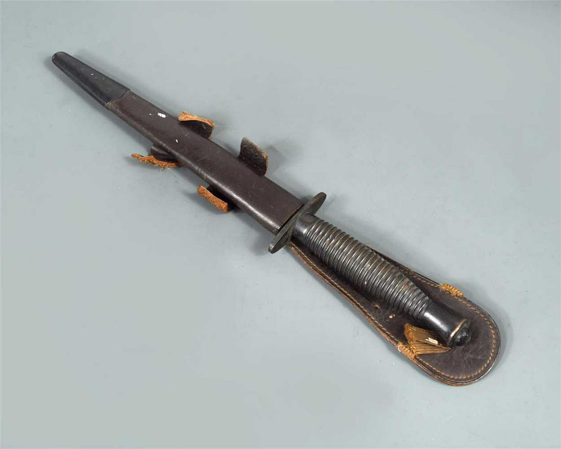 A WWII Fairbairn Sykes fighting knife, (1 of 1)